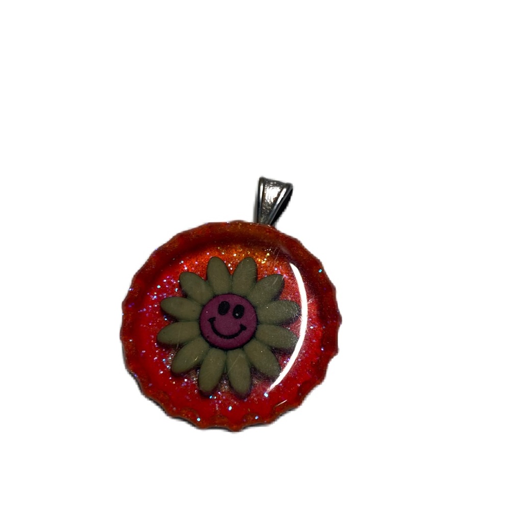 4 for $12: Bling Cap pendant